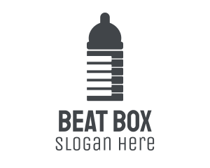 Baby Piano Bottle logo