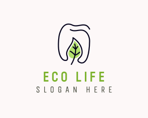 Tooth Eco Dentistry logo design