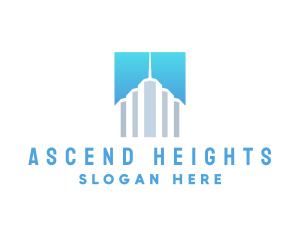 Urban Skyscraper Building  logo design