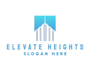 Urban Skyscraper Building  logo design