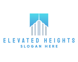 Urban Skyscraper Building  logo design