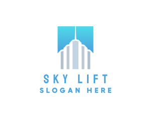 Urban Skyscraper Building  logo design