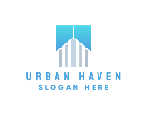 Urban Skyscraper Building  logo design