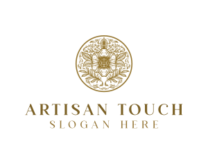 Artisan Flower Garden logo design