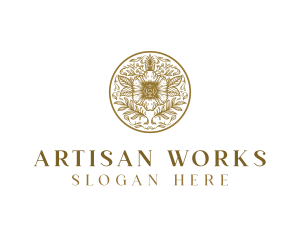 Artisan Flower Garden logo design