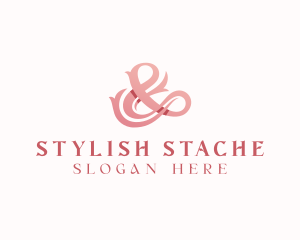 Stylish Fashion Ampersand logo design