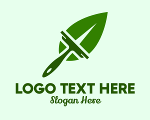 Natural Leaf Squeegee  logo