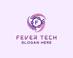 Cyber Tech Developer logo design