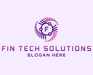 Cyber Tech Developer logo design