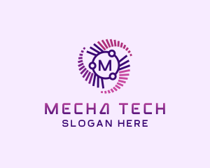 Cyber Tech Developer logo design