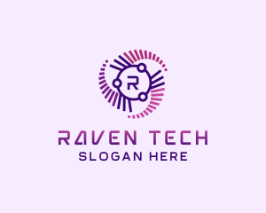 Cyber Tech Developer logo design