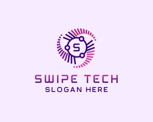 Cyber Tech Developer logo design