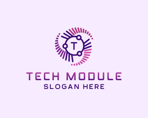 Cyber Tech Developer logo design