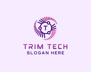 Cyber Tech Developer logo design