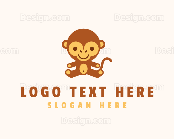 Monkey Stuffed Toy Logo