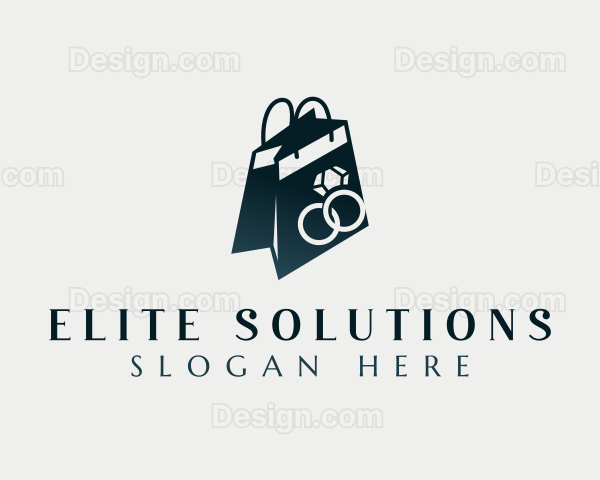 Jewelry Shopping Bag Logo