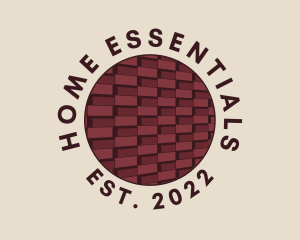 Brick Home Builder logo design