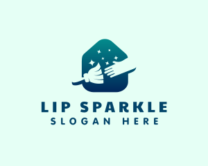 Clean Sparkles Housekeeping logo design