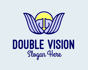 Double Pegasus Wings logo design