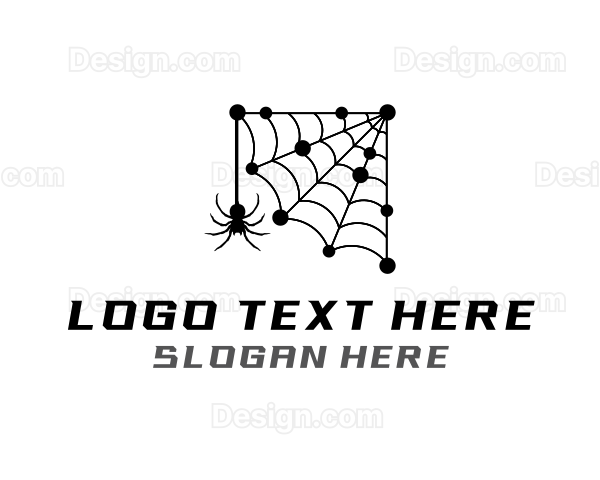 Network Spider Web Logo