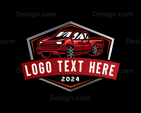 Automotive Pickup Truck Logo