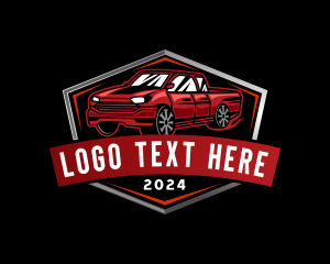 Automotive Pickup Truck Logo