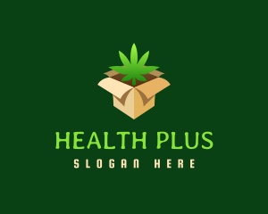 Marijuana Delivery Box Logo