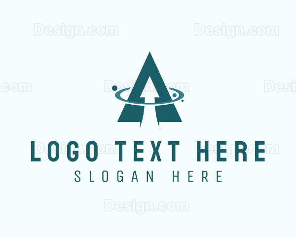 Delivery Logistics Letter A Logo