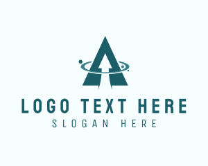 Delivery Logistics Letter A  logo