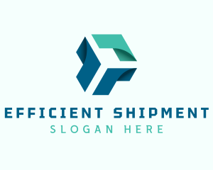 Logistics Moving Courier logo design