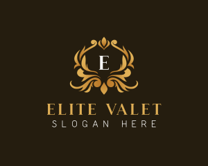 Elegant Crest Ornament logo design