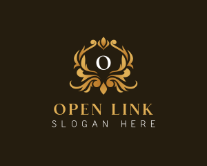 Elegant Crest Ornament logo design