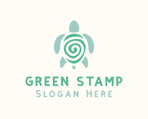 Green Sea Turtle logo design