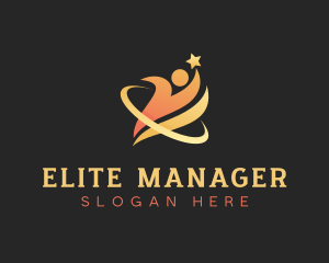 People Management Firm logo design