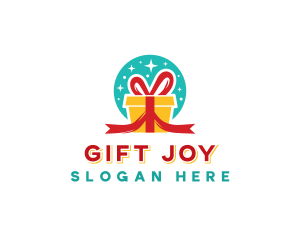 Gift Present Ribbon logo