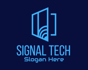 Blue Window Signal logo