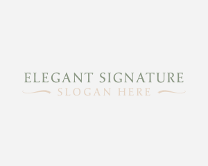 Elegant Minimalist Business logo design