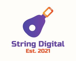 App String Instrument Tuner logo design