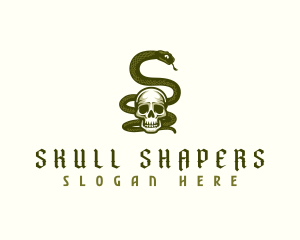 Skeleton Serpent Snake logo