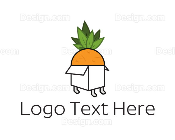 Pineapple Fruit Box Logo