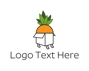 Pineapple Fruit Box Logo