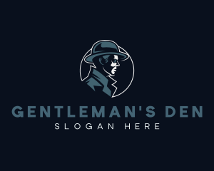 Detective Man Inspector logo design