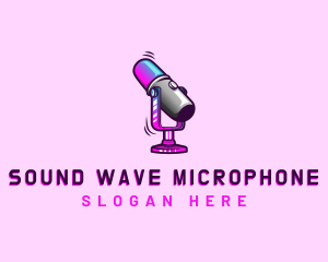 Microphone Podcast Multimedia logo