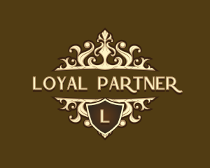 Luxury Shield Crown logo design