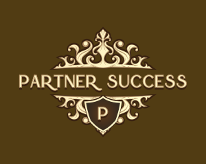 Luxury Shield Crown logo