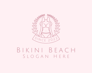 Sexy Woman Underwear logo design