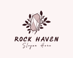 Specialty Crystal Stone Souvenir logo design