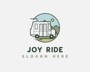 Van Ride Outdoor logo design