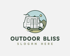 Van Ride Outdoor logo design