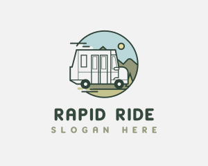 Van Ride Outdoor logo design